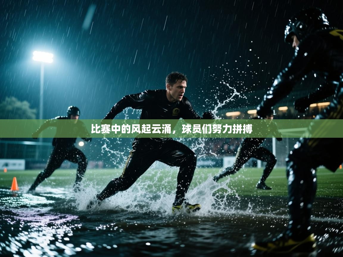 比赛中的风起云涌,球员们努力拼搏 第2张